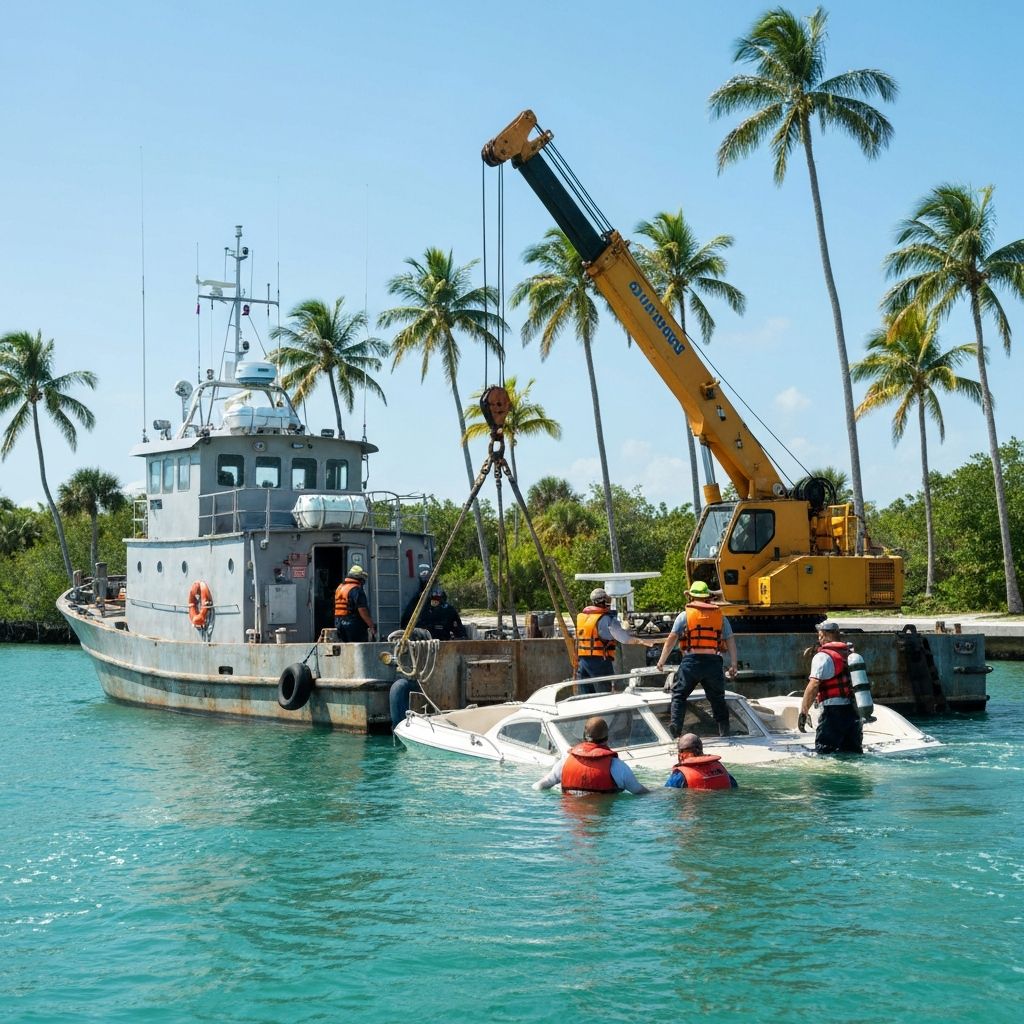Professional Boat Salvage & Recovery